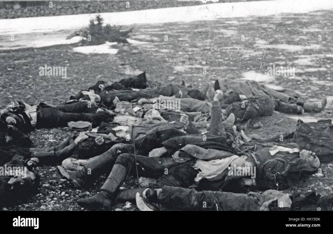 Dieses Bild oder die historische Aufzeichnung zeigt die hingerichteten Rebellen der Saarenmaa-Rebellion, einem Aufstand Anfang des 17. Jahrhunderts in Estland. Sie spiegelt die harten Folgen wider, denen die an der Rebellion gegen die schwedische Herrschaft Beteiligten gegenüberstehen. Stockfoto