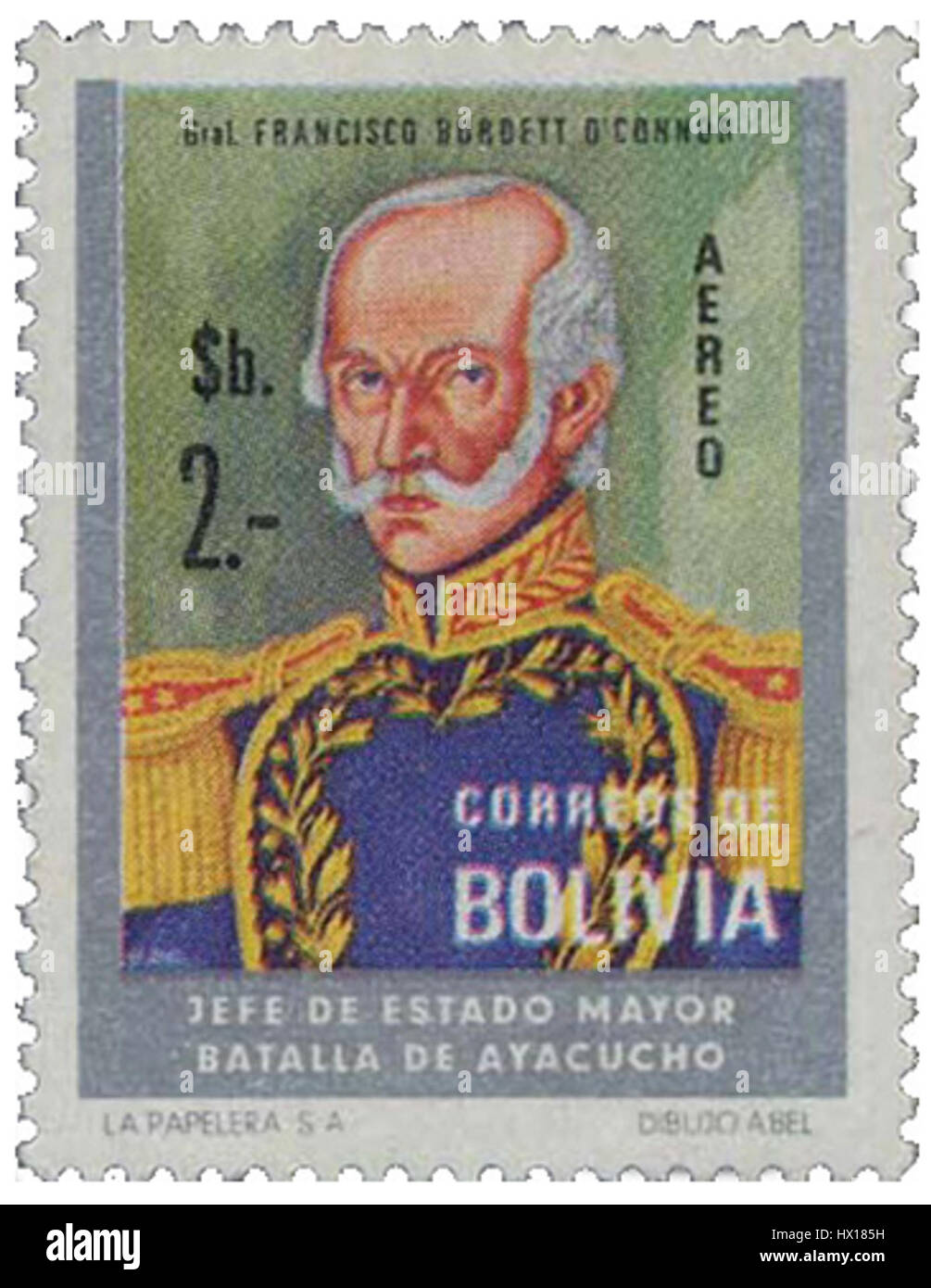 Francisco Burdett O’Connor war ein britischer General, der für seine militärische Karriere bekannt war. Seine Dienste während des frühen 19. Jahrhunderts sind besonders für seine Rolle in verschiedenen Feldzügen und der militärischen Führung bekannt. Stockfoto