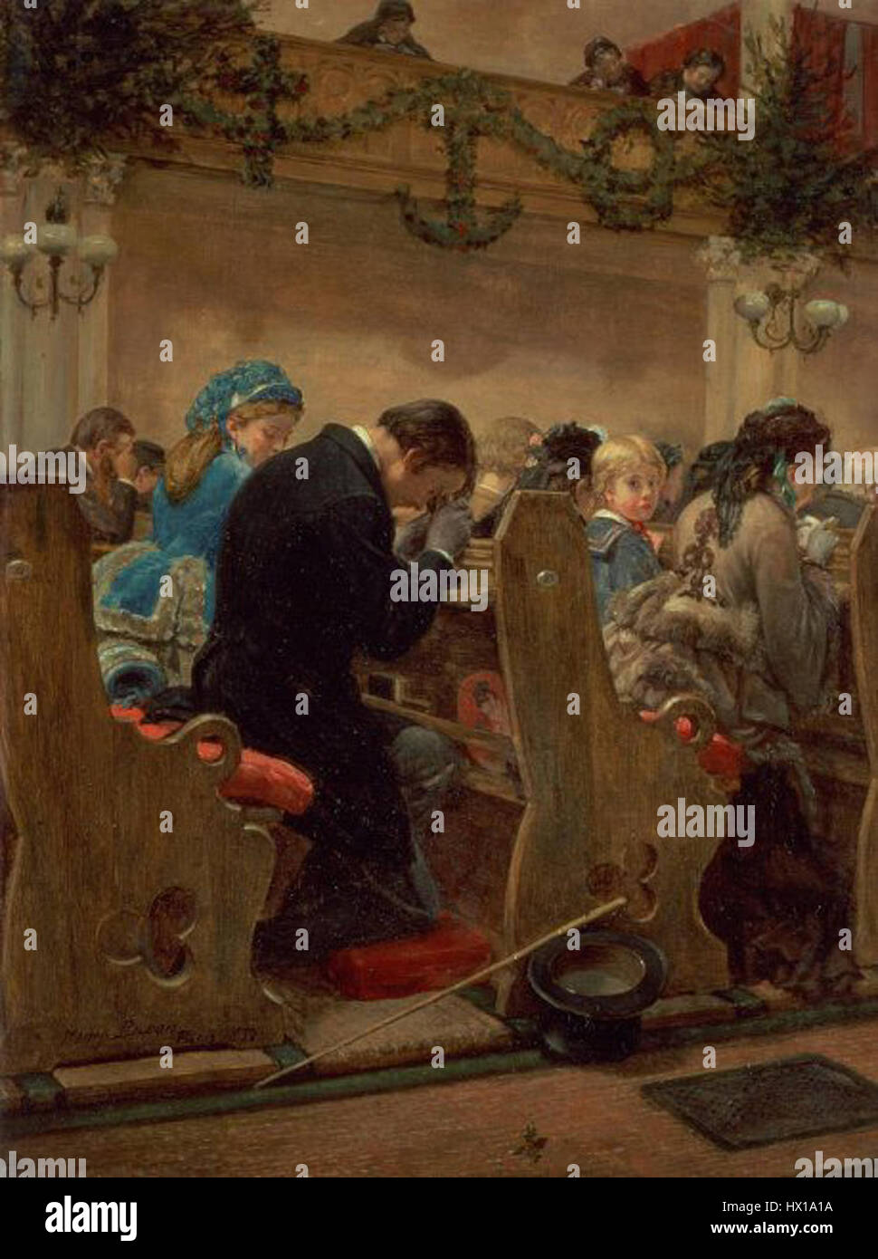 „Weihnachtsgebete“ bezieht sich auf eine Sammlung von Gebeten und Hymnen, die traditionell während der Weihnachtszeit rezitiert werden. Diese Gebete drücken Themen der Hoffnung, des Friedens und der Feier der Geburt Christi aus, die für die christlichen Traditionen während der Weihnachtszeit von zentraler Bedeutung sind. Stockfoto