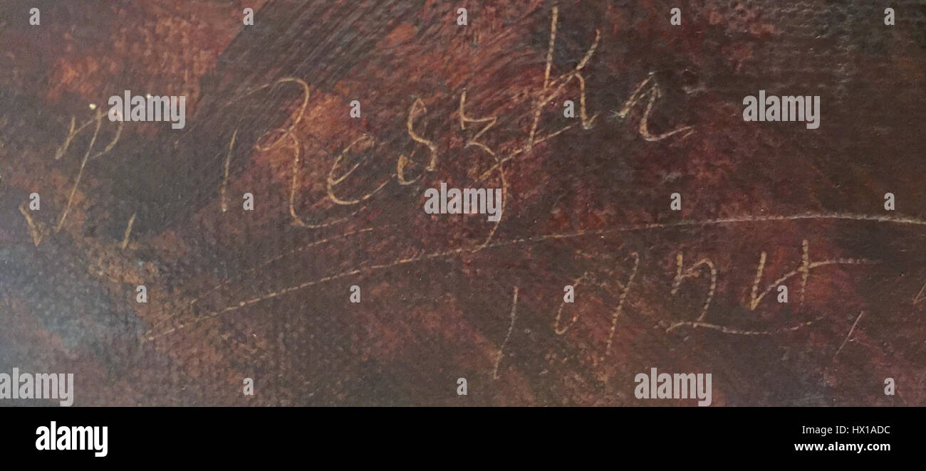 Firma de Pedro Reszka Moreau en 1924 bezieht sich auf eine Unterschrift von Pedro Reszka Moreau, was wahrscheinlich darauf hindeutet, dass er an einem wichtigen Werk oder Dokument aus dem Jahr 1924 beteiligt war. Reszka Moreau war bekannt für seine Beiträge zu verschiedenen Bereichen im frühen 20. Jahrhundert, was seine Bedeutung in historischen Aufzeichnungen unterstreicht. Stockfoto