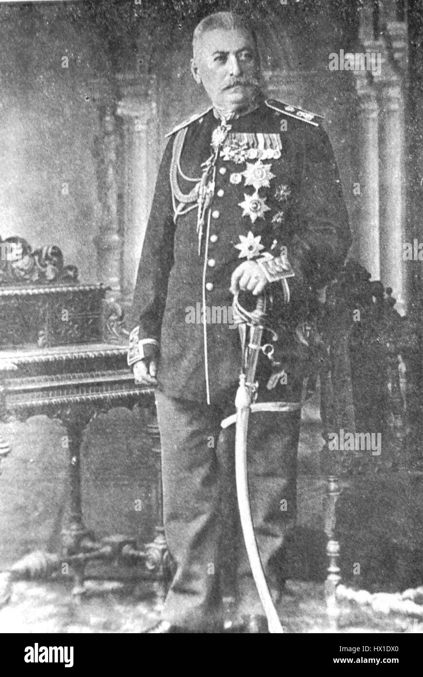 General Prinz Levan Melikishvili Stockfoto