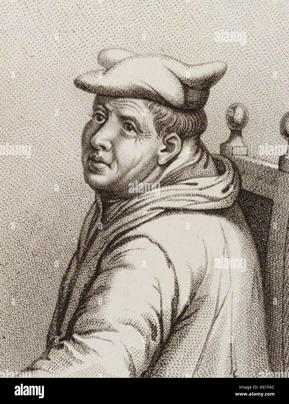 Edmund Bonner, eine Schlüsselfigur der englischen Reformation, war bekannt für seine Rolle als Bischof von London. Er war an der Verfolgung von Protestanten beteiligt, später musste er wegen seiner Taten ins Gefängnis geworfen werden. Bonner ist für seinen kontroversen und polarisierenden Einfluss in der englischen Religionsgeschichte bekannt. Stockfoto