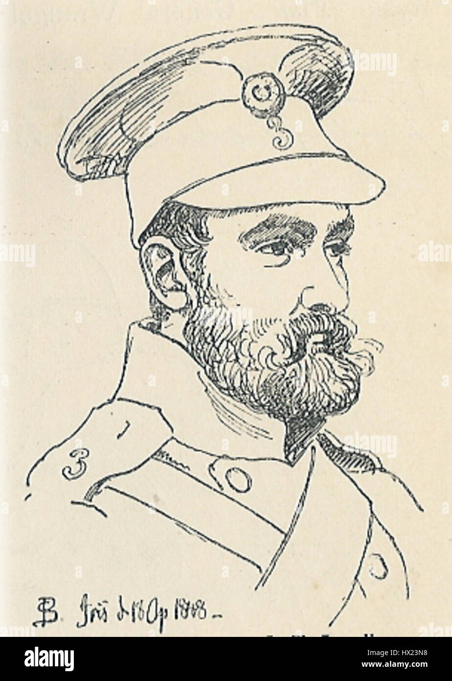 JT Lundbye 1848 Stockfoto