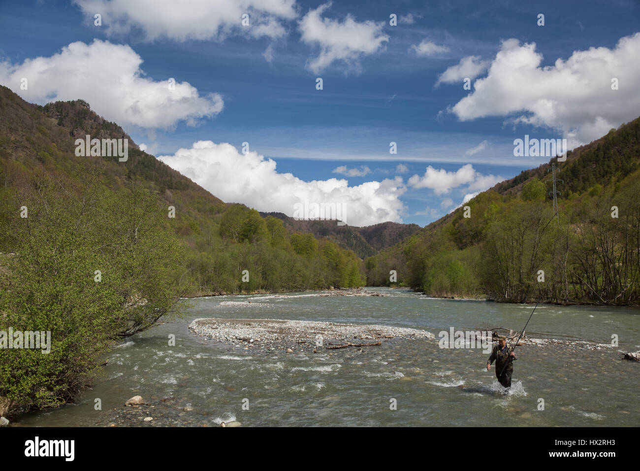 Karatschai-Cherkess Republik. Russland Stockfoto