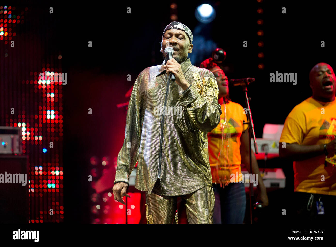 Jimmy Cliff beim Festival Nuits du Sud 2015 in Vence (2015/07/09) Stockfoto