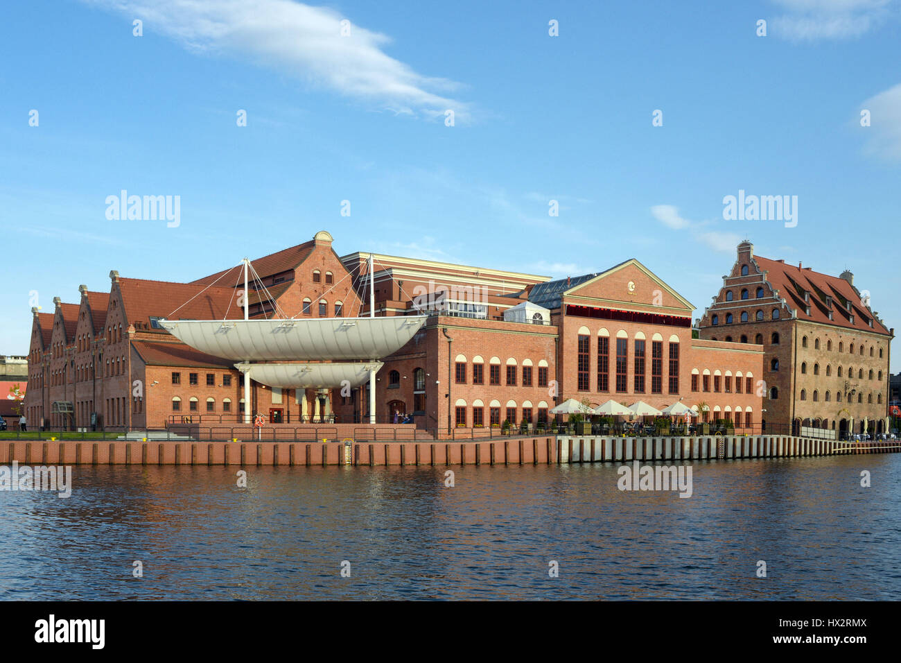 Polen, Gdansk: der polnische Philharmonie. Stockfoto