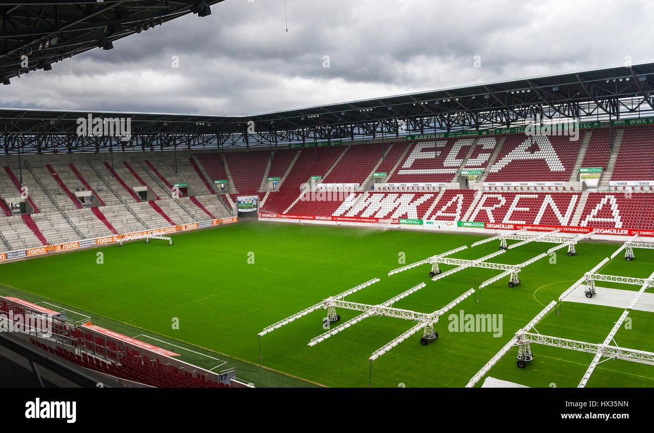 Besuch WWK Arena - das offizielle Stadion des FC Augsburg ...