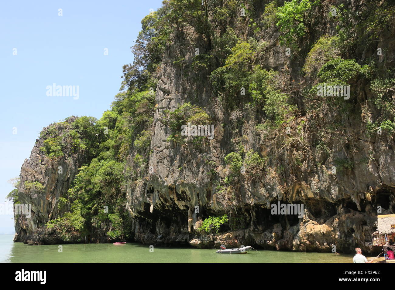 Khao phing Kan und Ko Ta puInsel in Thailand sind im Volksmund genannt James Bond Insel. Es