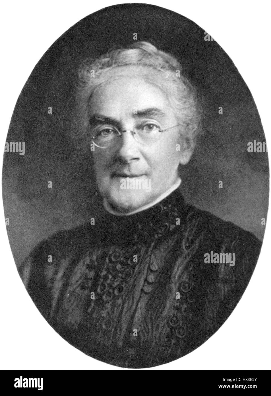 Porträt des amerikanischen weiblichen Chemiker Ellen schlucken Richards, 1900. Stockfoto