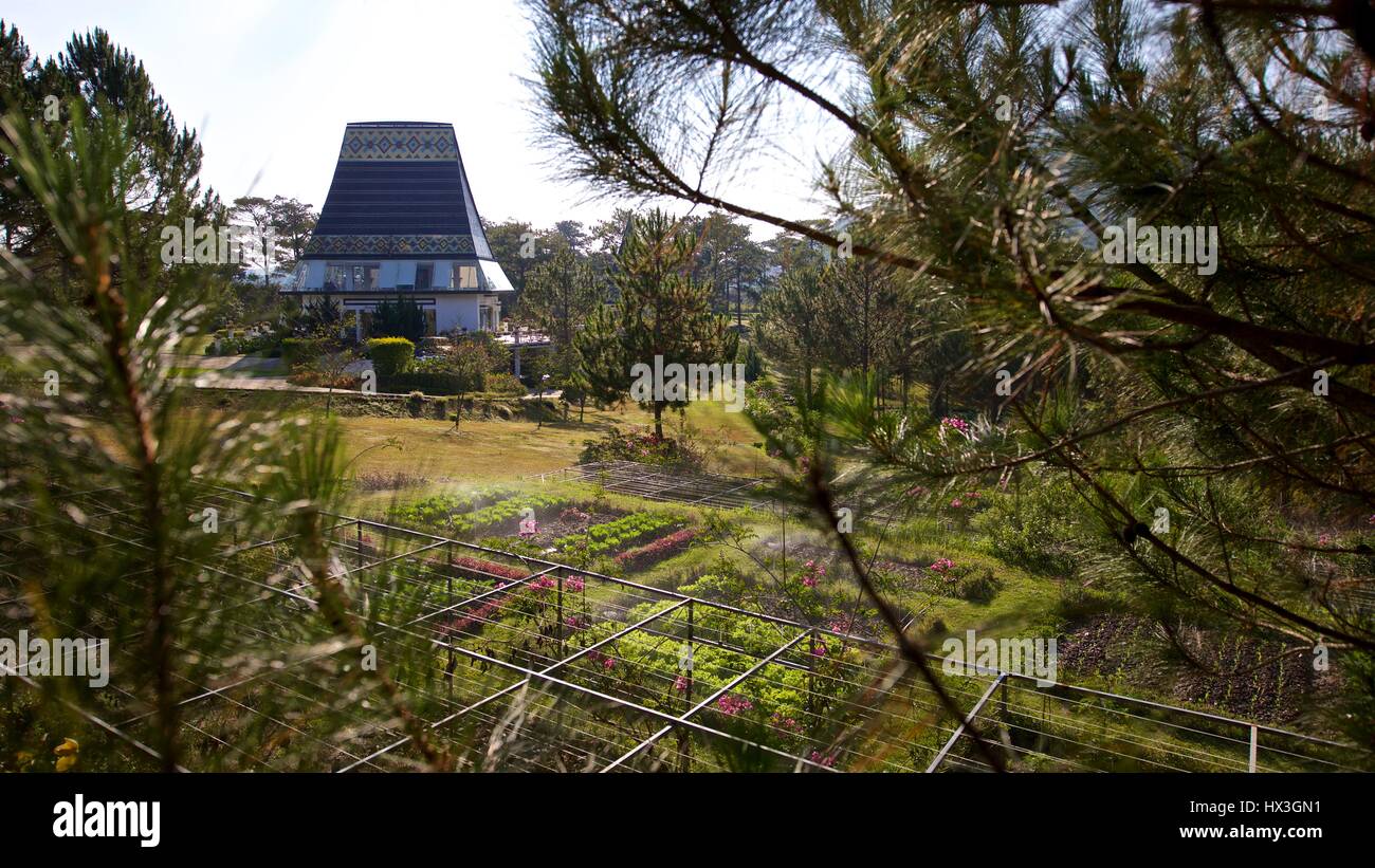 Binh ein Dorf Dalat Stockfoto