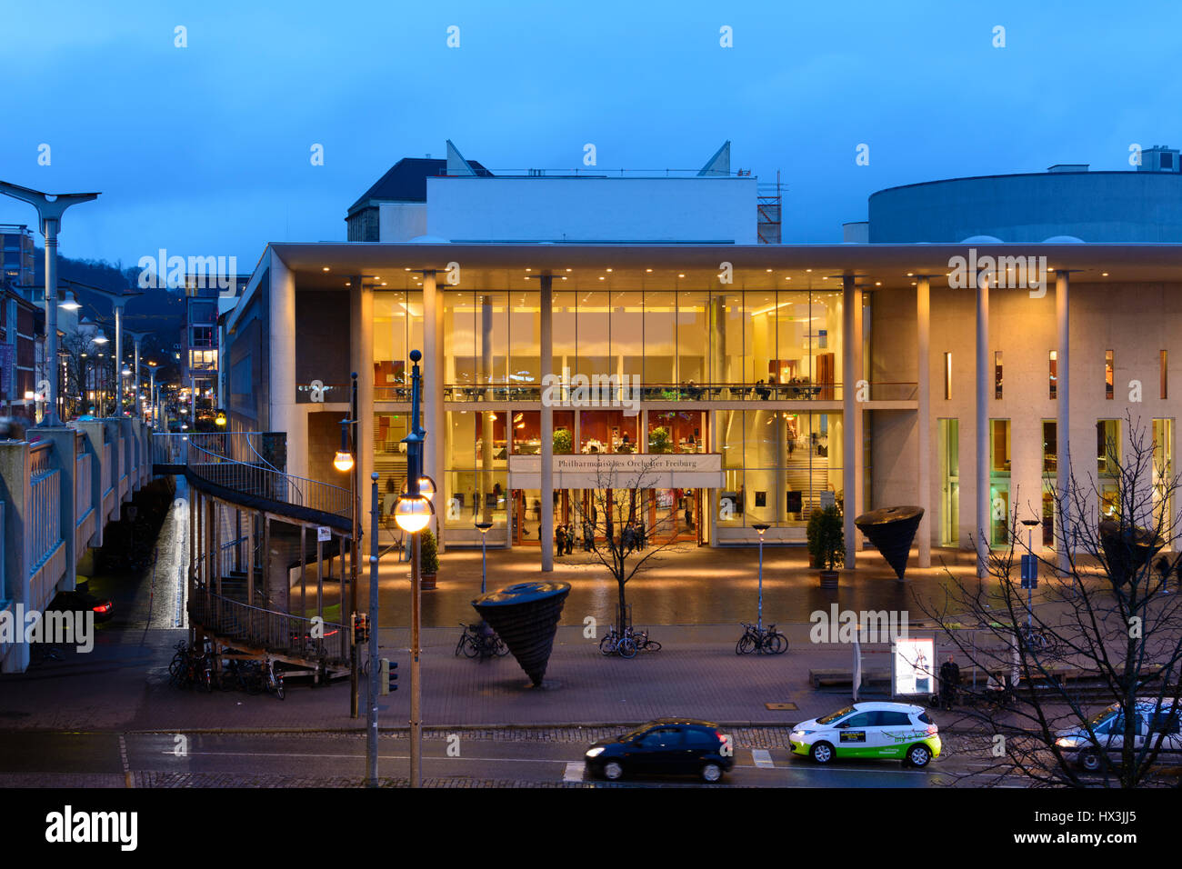 Konzerthaus (Konzertsaal), Schwarzwald, Schwarzwald, Freiburg Im Breisgau, Baden-Württemberg, Deutschland Stockfoto