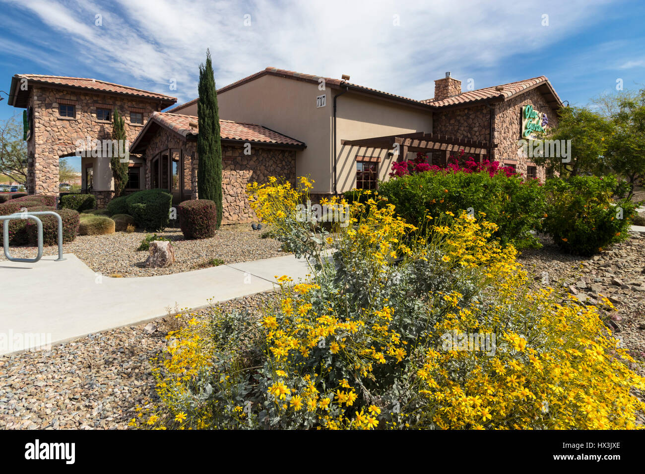 Das Olive Garden Restaurant In Casa Grande Arizona Usa Stockfoto