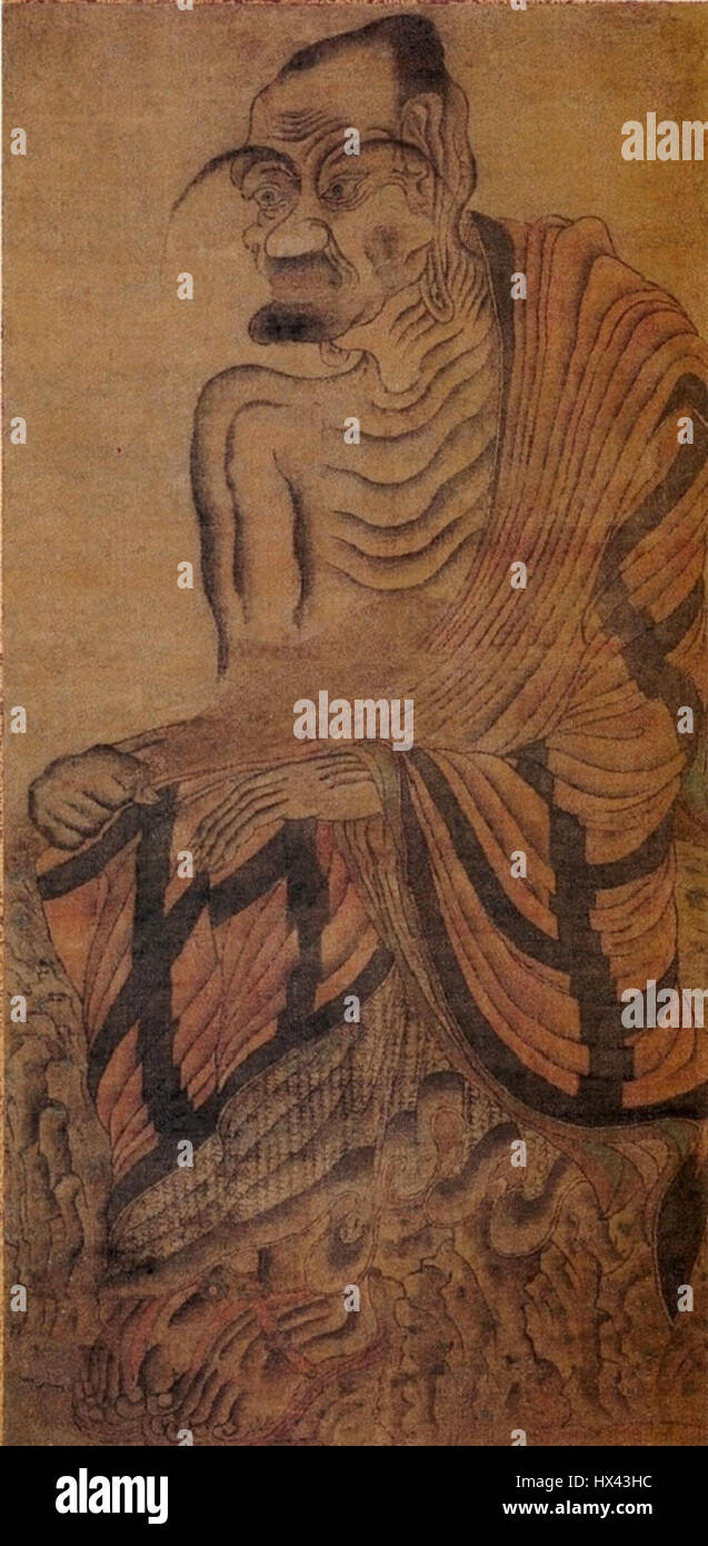 Guan Xu. Arhat. 11 12. Jahrhundert, Hofmobiliendepot • Haushalt, National Museum, Tokyo Stockfoto