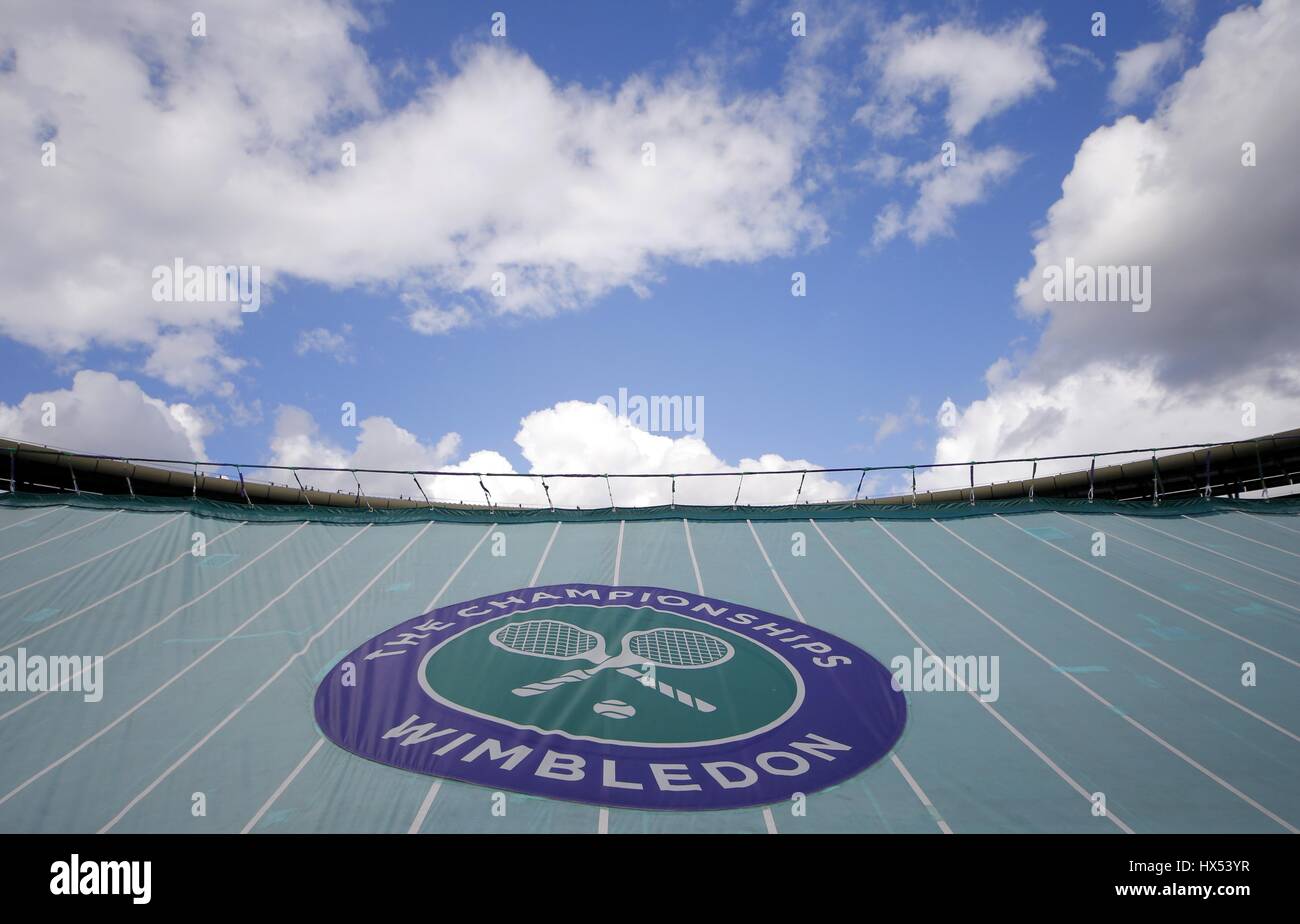 GERICHT 1 DECKT DER WIMBLEDON CHAMPIONSHIPS 2016 DER WIMBLEDON CHAMPIONSHIPS 20 DIE ALL ENGLAND TENNIS CLUB WIMBLEDON LONDON E Stockfoto