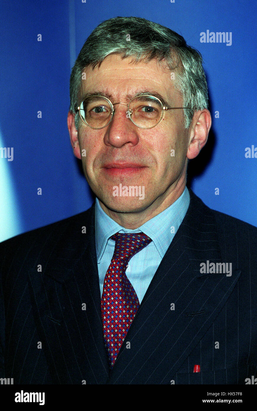 JACK STRAW Startseite Sekretär 24. März 2000 Stockfoto