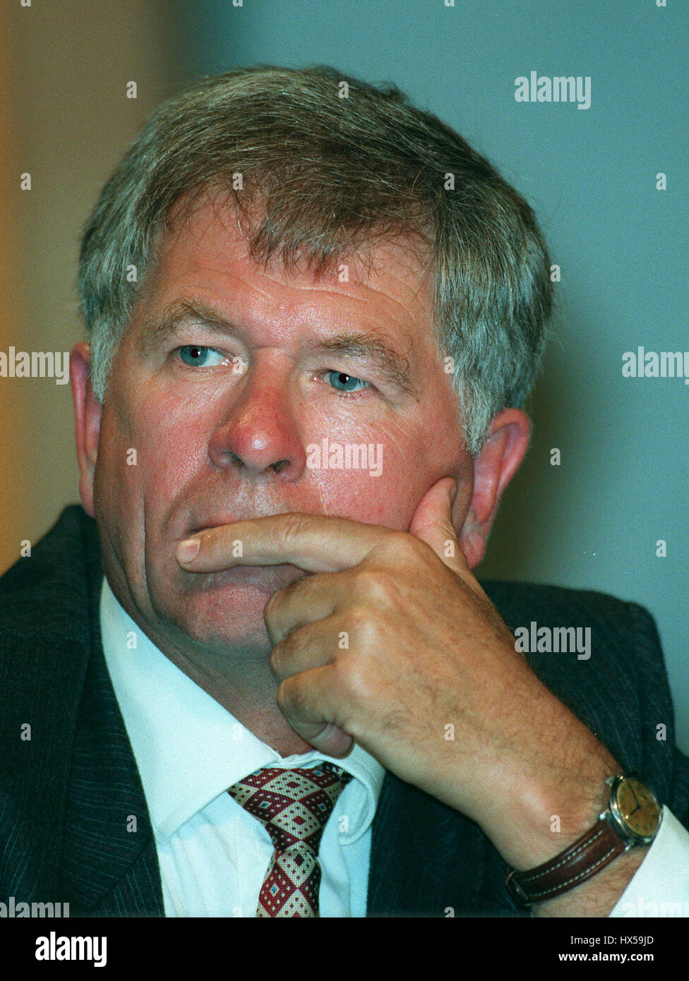 PETER Marke MP LIBERALER DEMOKRAT ISLE OF WHITE 17. Oktober 1997 Stockfoto