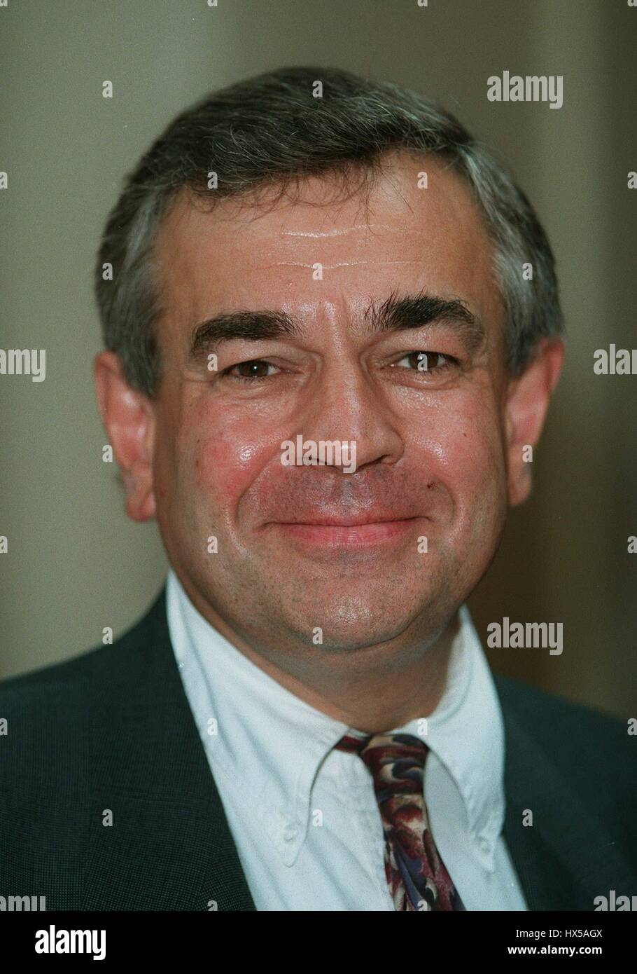 MALCOLM WICKS MP LABOUR PARTY CROYDON NW. 14. Oktober 1996 Stockfoto