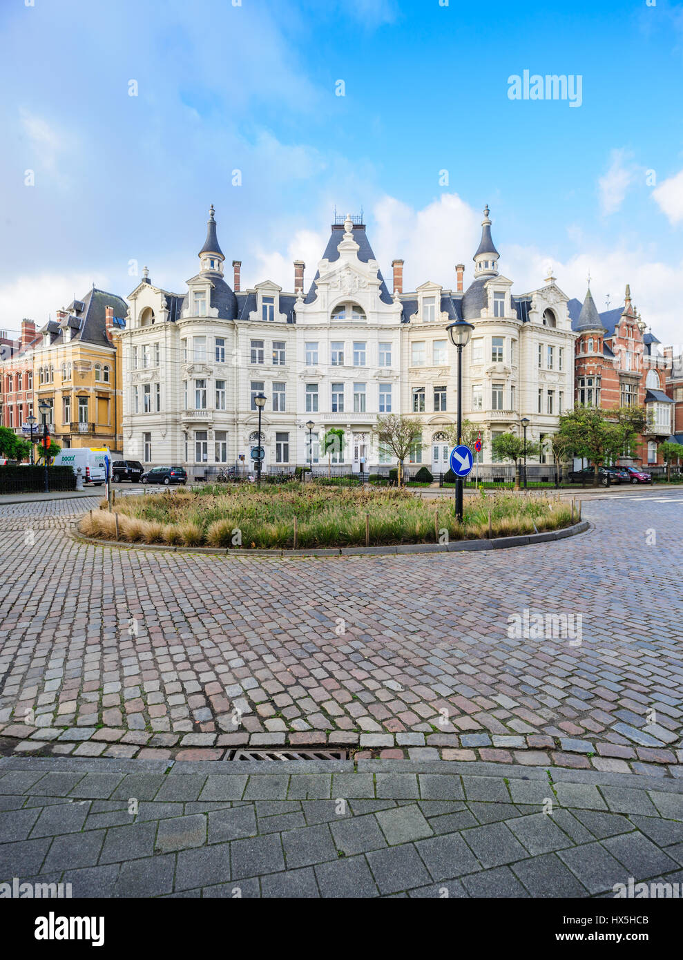 Cogels-Osylei, Zurenborg, Antwerpen, Belgien Stockfoto