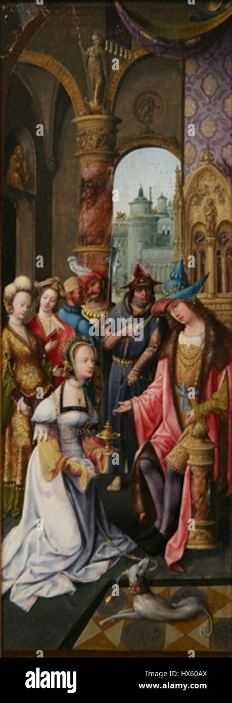 Saba anonim oder anonyme Saba bezieht sich auf Werke, die einem unbekannten Künstler zugeschrieben werden. Diese Kunstwerke können zu bestimmten historischen Perioden oder künstlerischen Bewegungen gehören, die den Stil und die Themen ihrer Zeit widerspiegeln. Stockfoto