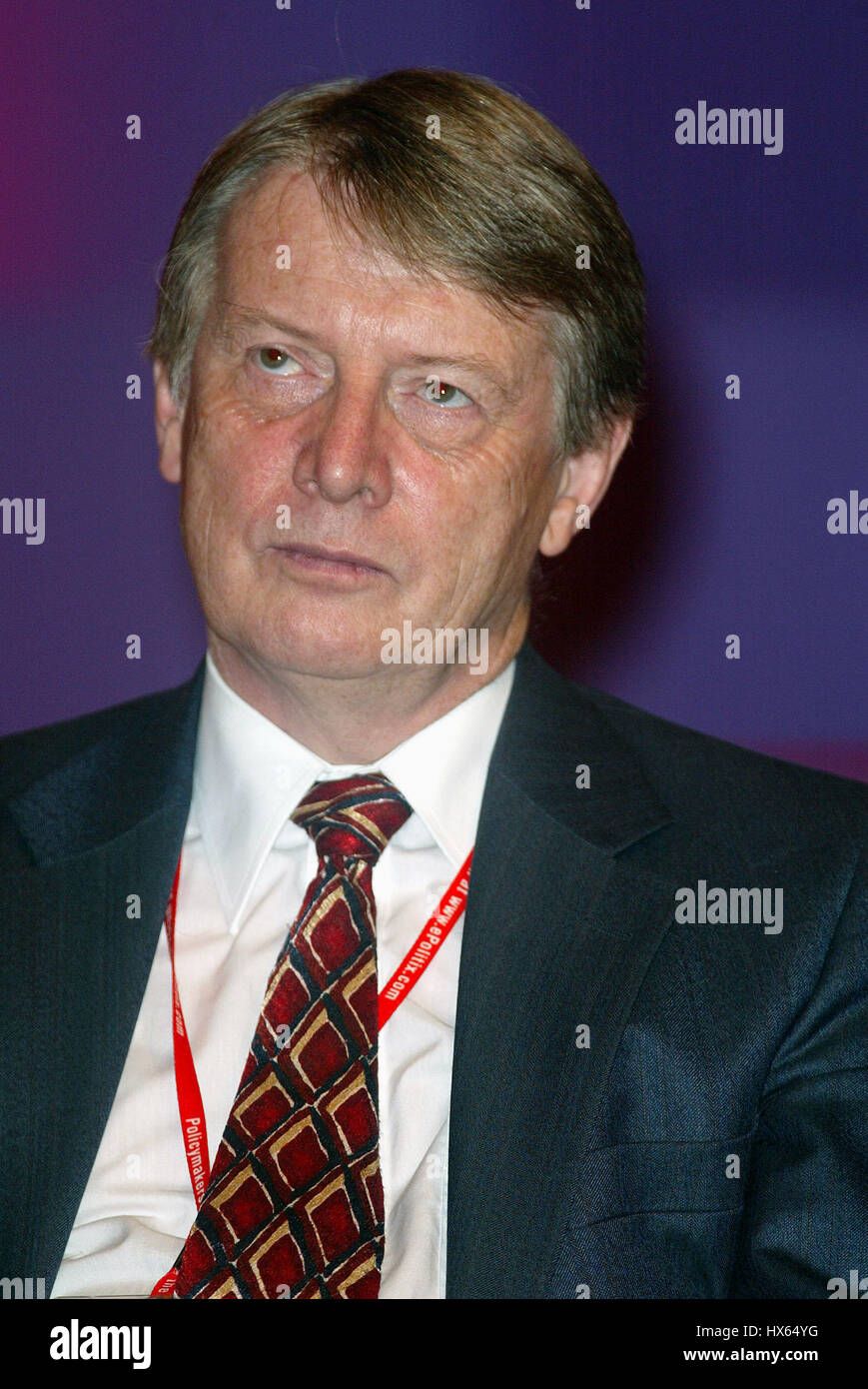 ALUN MICHAEL MP LABOUR Partei 3. Oktober 2002 LABOUR PARTY CONFERENCE 2002 BLACKPOOL ENGLAND Stockfoto