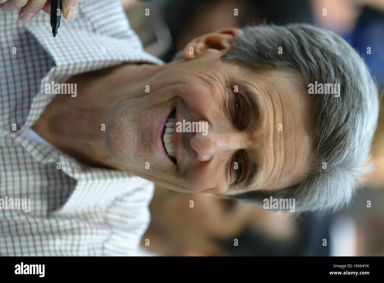 JOHN KERRY demokratische Partei 26. Februar 2004 LOS ANGELES USA Stockfoto