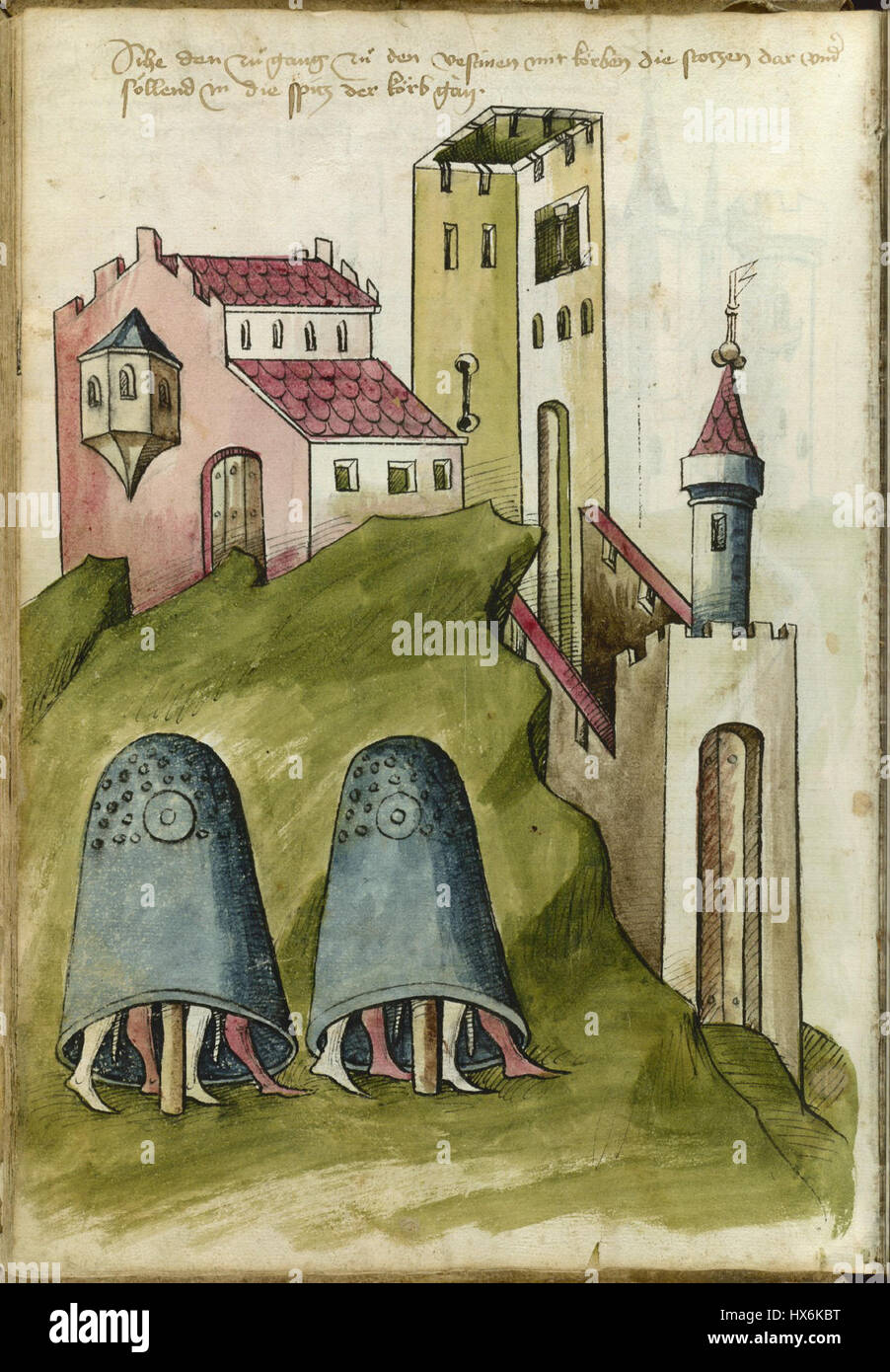 Das Manuskript Ms. Thott. 290.2C2BA' enthält eine bedeutende Seite, 023v, die Teil einer seltenen mittelalterlichen Sammlung ist. Dieses Manuskript ist bekannt für seine wunderschön illustrierten Texte, die Licht auf das mittelalterliche europäische Leben und die Wissenschaft werfen. Stockfoto