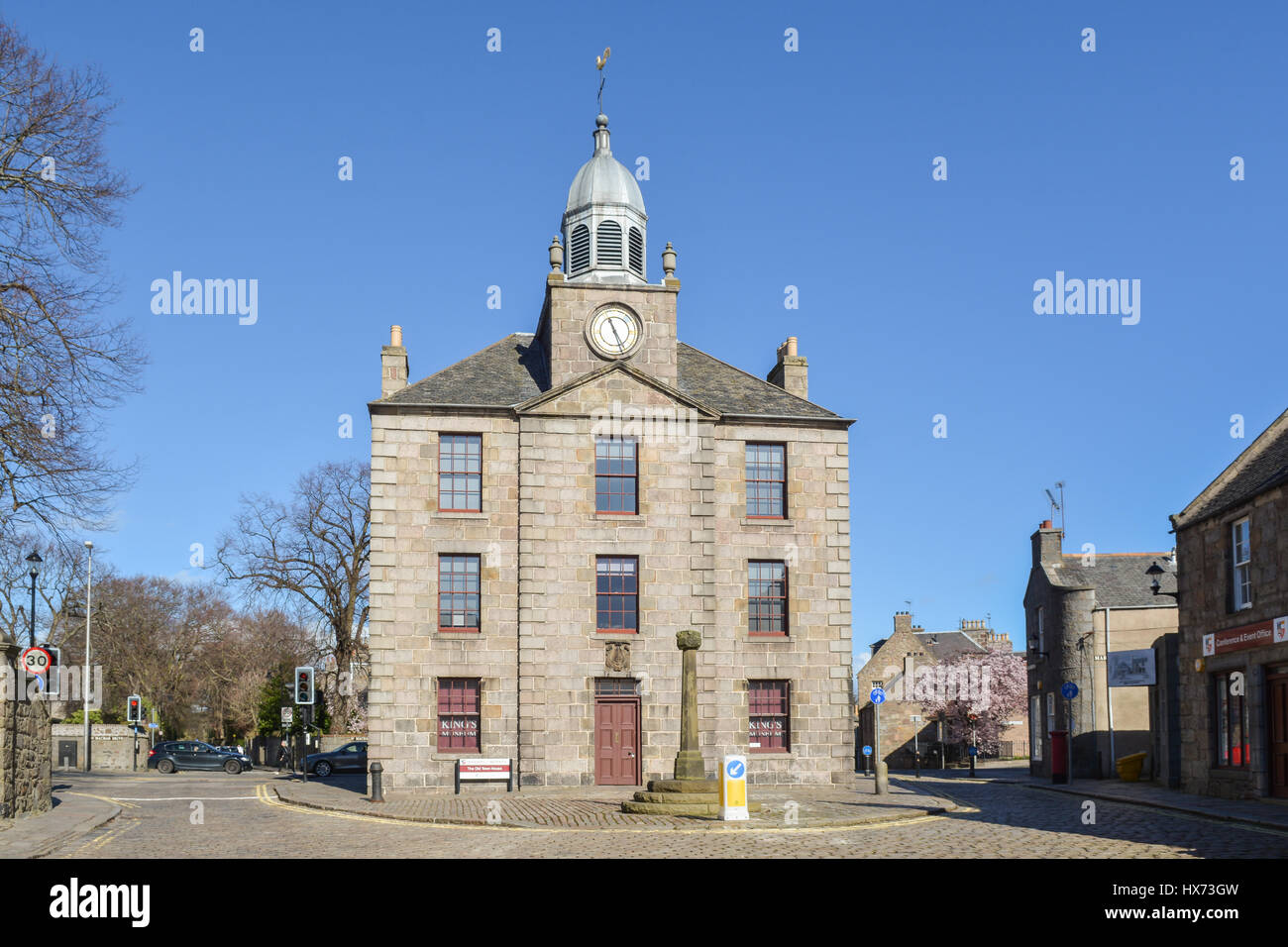 Kings-Museum, das alte Stadthaus Old Aberdeen, Aberdeen, Schottland, Vereinigtes Königreich Stockfoto