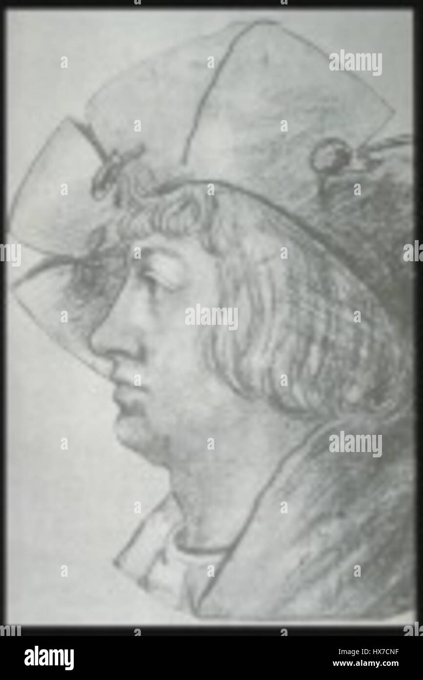 Ludwig Senfl war ein deutscher Komponist aus der Renaissance, bekannt für seine Beiträge zur geistlichen Musik. Seine Werke umfassen Motetten, Messen und Hymnen, die die Entwicklung der europäischen Kirchenmusik im 16. Jahrhundert beeinflussten. Stockfoto