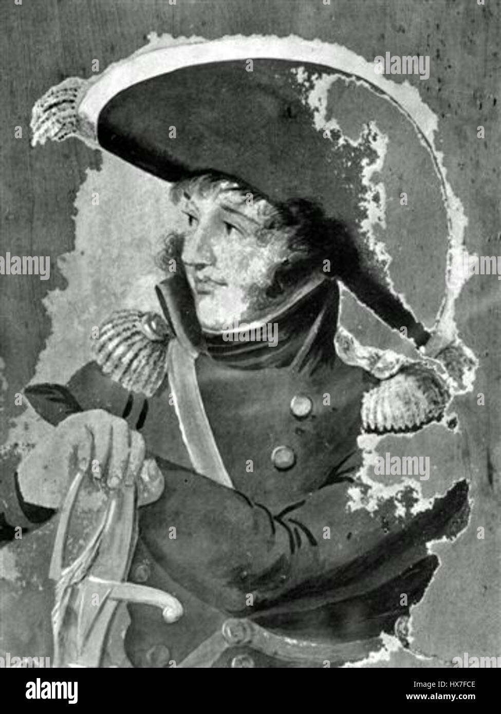 Pierre Aubry de Gouges Stockfoto