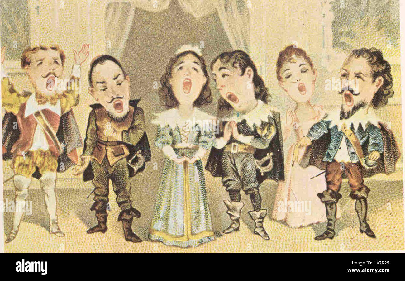 „Lucia Sextet“ bezieht sich auf eine musikalische Komposition für sechs Instrumente, die möglicherweise mit der Oper „Lucia di Lammermoor“ zusammenhängt. Das Sextett wird oft als Kammerstück aufgeführt und zeigt die emotionale Tiefe und Komplexität der Oper. Stockfoto