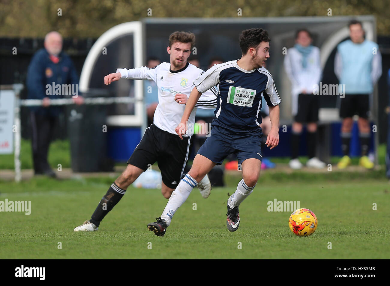 Bocking soziale Reserven Vs Dunmow Rhodos Reserven, Braintree & North