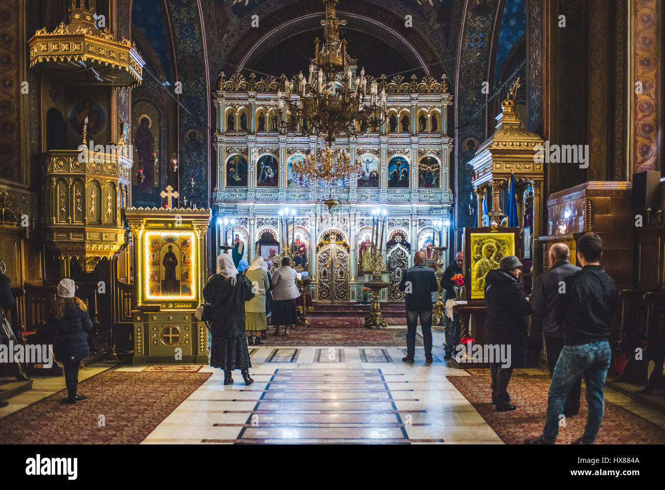 März 2017: das rumänische Stadt von Brasov Foto: Cronos/Alessandro Bosio Stockfoto