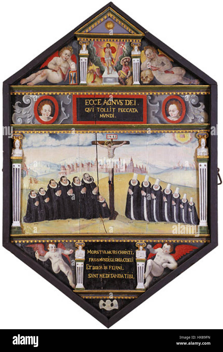 „Magnus prudi“ bezieht sich auf ein bestimmtes Kunstwerk oder Konzept, das durch seinen historischen und künstlerischen Kontext gekennzeichnet ist, möglicherweise in Bezug auf eine weniger bekannte Figur oder einen bestimmten ästhetischen Stil. Stockfoto