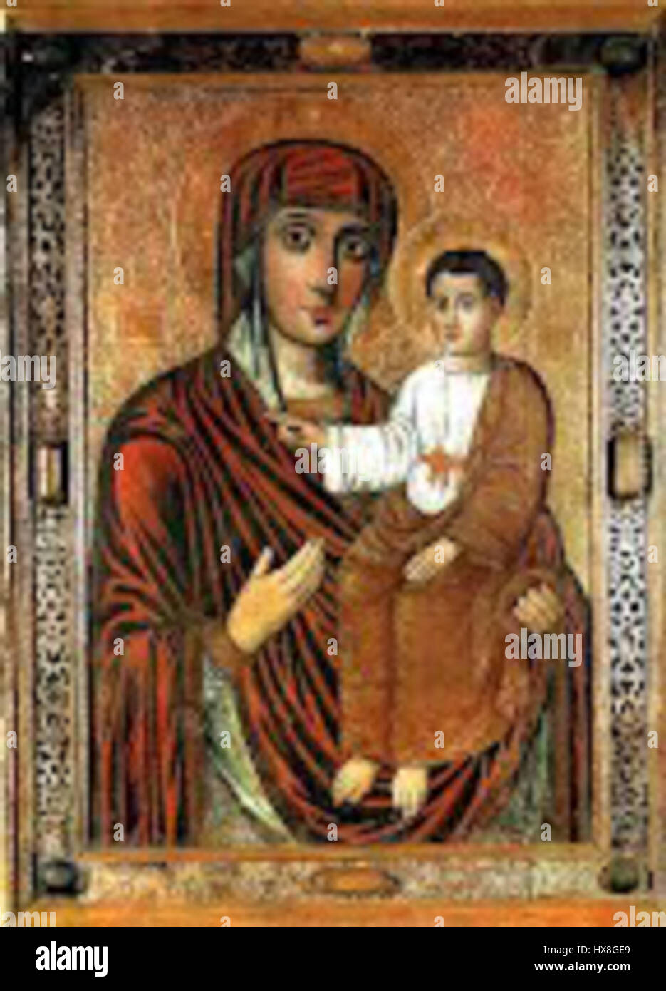 „Древняя Троя Саркофаг“ bedeutet „Antike Troja Sarkophag“. Dieses Artefakt aus den Ruinen des antiken Troja ist ein wichtiger archäologischer Fund, der Einblicke in die Begräbnispraktiken und Kunst der antiken Zivilisationen bietet. Stockfoto