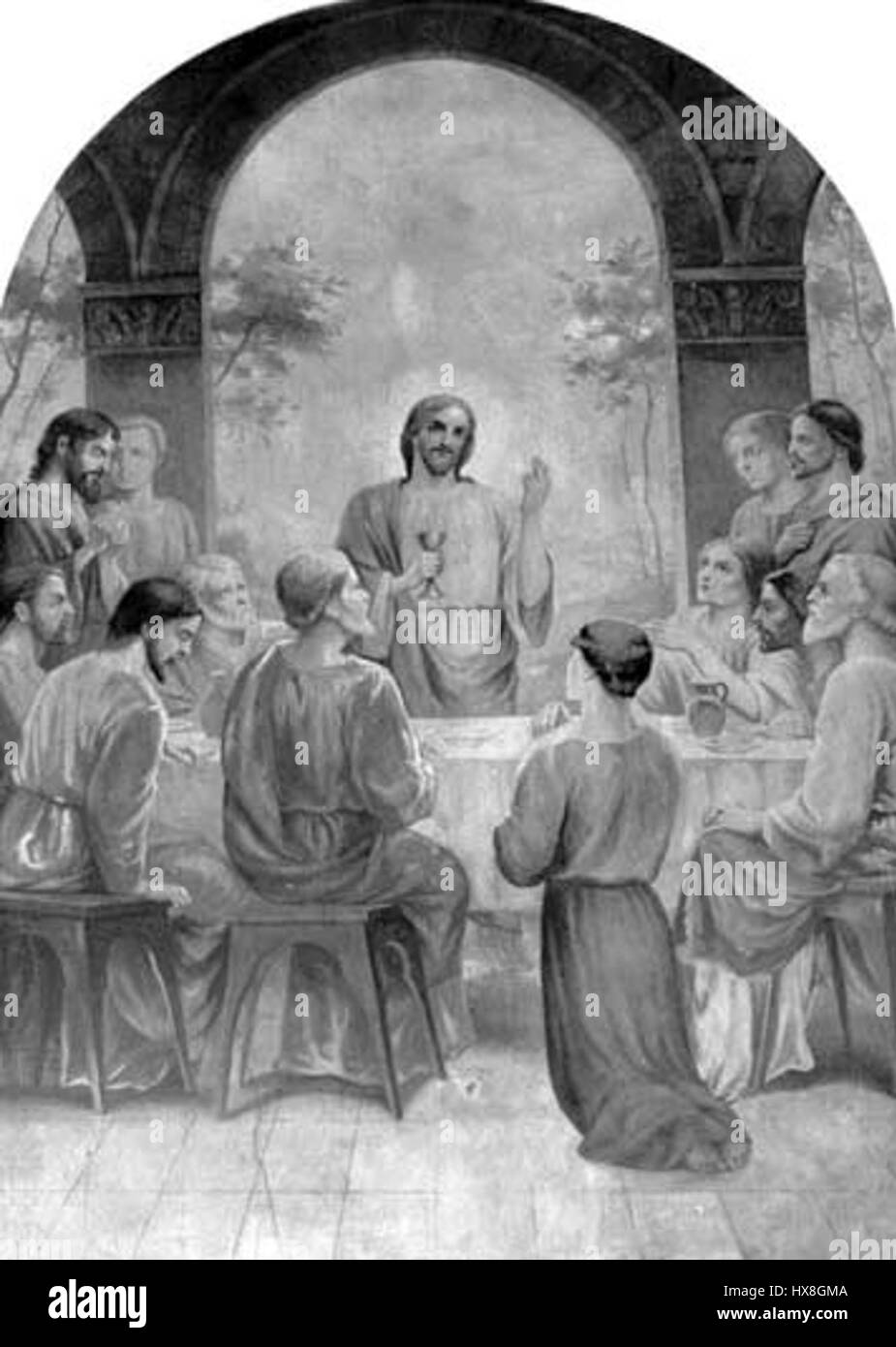 Dieser Titel, transliteriert als „Dobeditrapstiy Popradré Kdzshinii“, bezieht sich wahrscheinlich auf ein historisches oder kulturelles Dokument in kyrillischer Schrift. Ohne weiteren Kontext ist unklar, ob es sich um eine bestimmte Kunst oder ein bestimmtes schriftliches Werk handelt. Stockfoto