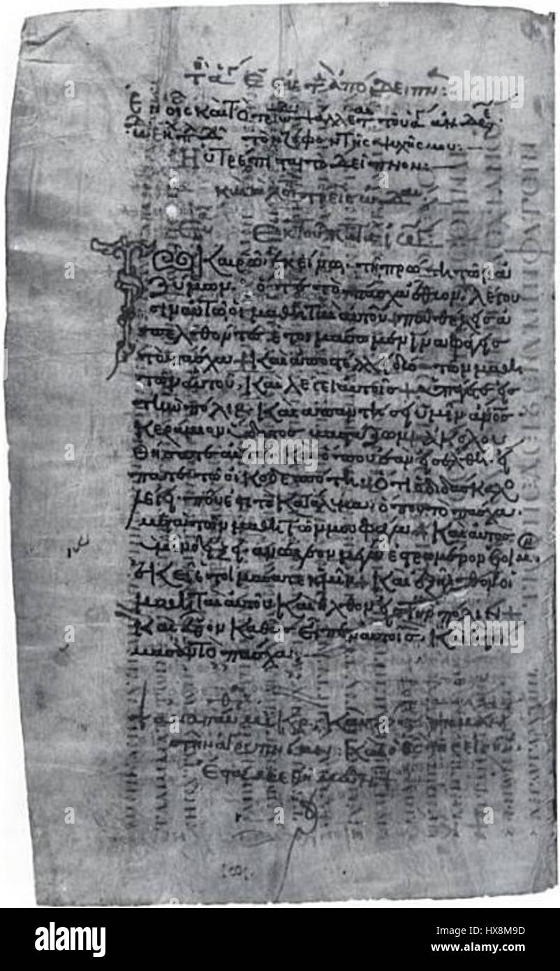 Die Darstellung von Zakynthius in diesem Stück basiert auf biblischen Referenzen aus Lukas 3:7-8 und Matthäus 26:39-51. Diese Passagen beschreiben Themen der Buße und Jesu Qualen im Garten Gethsemane und heben moralische und spirituelle Kämpfe in der christlichen Lehre hervor. Stockfoto