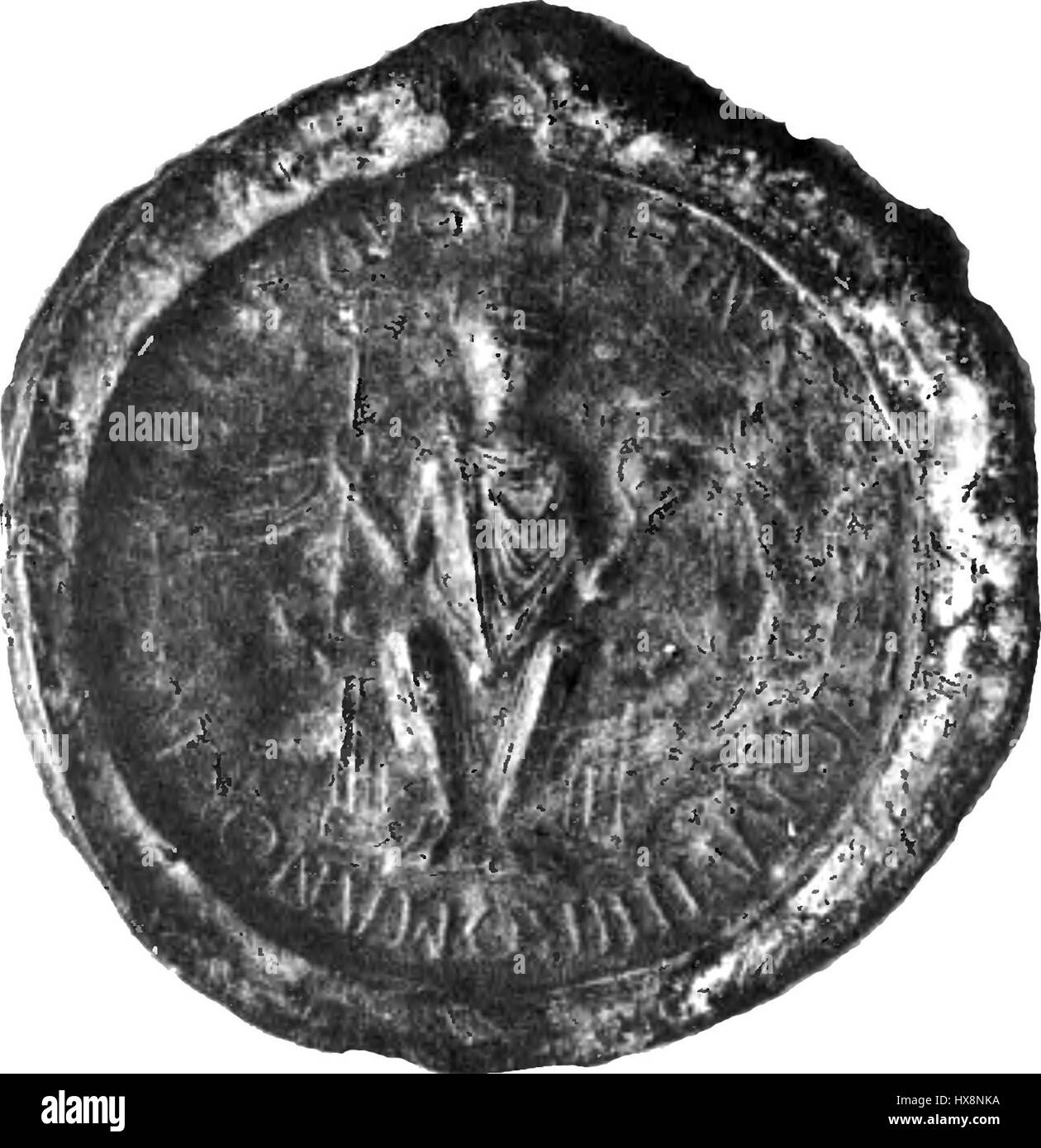 Heinrich V. Siegel war ein deutscher Maler, der für seine Porträts und Genreszenen bekannt war. Sein Werk aus dem 19. Jahrhundert unterstreicht seine Fähigkeit, die Persönlichkeit und den Charakter seiner Motive realistisch zu erfassen. Stockfoto