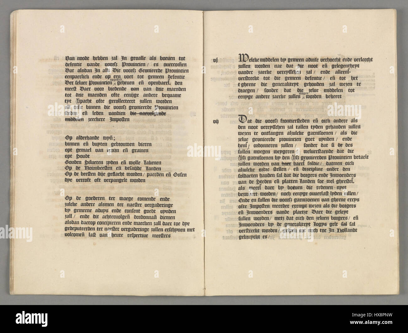 NL-HaNA 1.01.19 2623 024 Unie van Utrecht Stockfoto