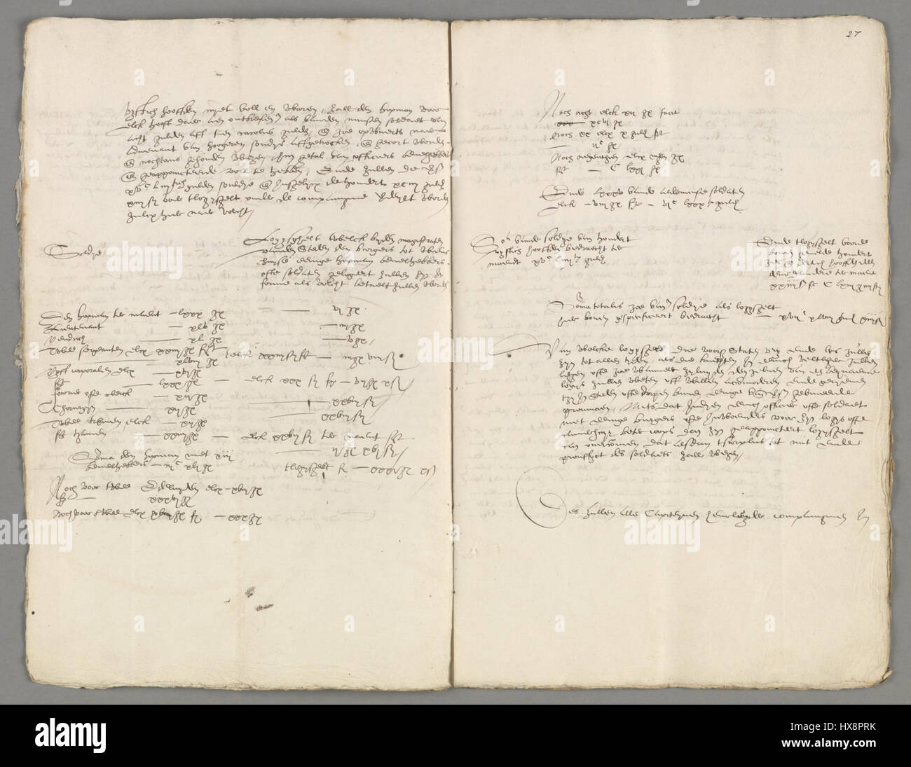 Das Dokument "Unie van Utrecht", das im Nationalarchiv der Niederlande (NL HANA) untergebracht ist, ist ein historischer vertrag, der 1579 unterzeichnet wurde. Es markierte die Gründung der Union von Utrecht, einem zentralen Abkommen in der niederländischen Geschichte, das die Grundlage für die Unabhängigkeit der nördlichen Provinzen von der spanischen Herrschaft bildete. Stockfoto