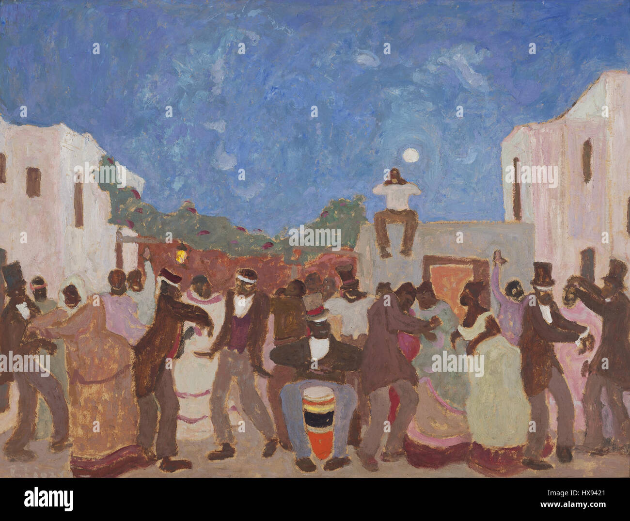 Pedro Figari Candombe 2 Stockfoto