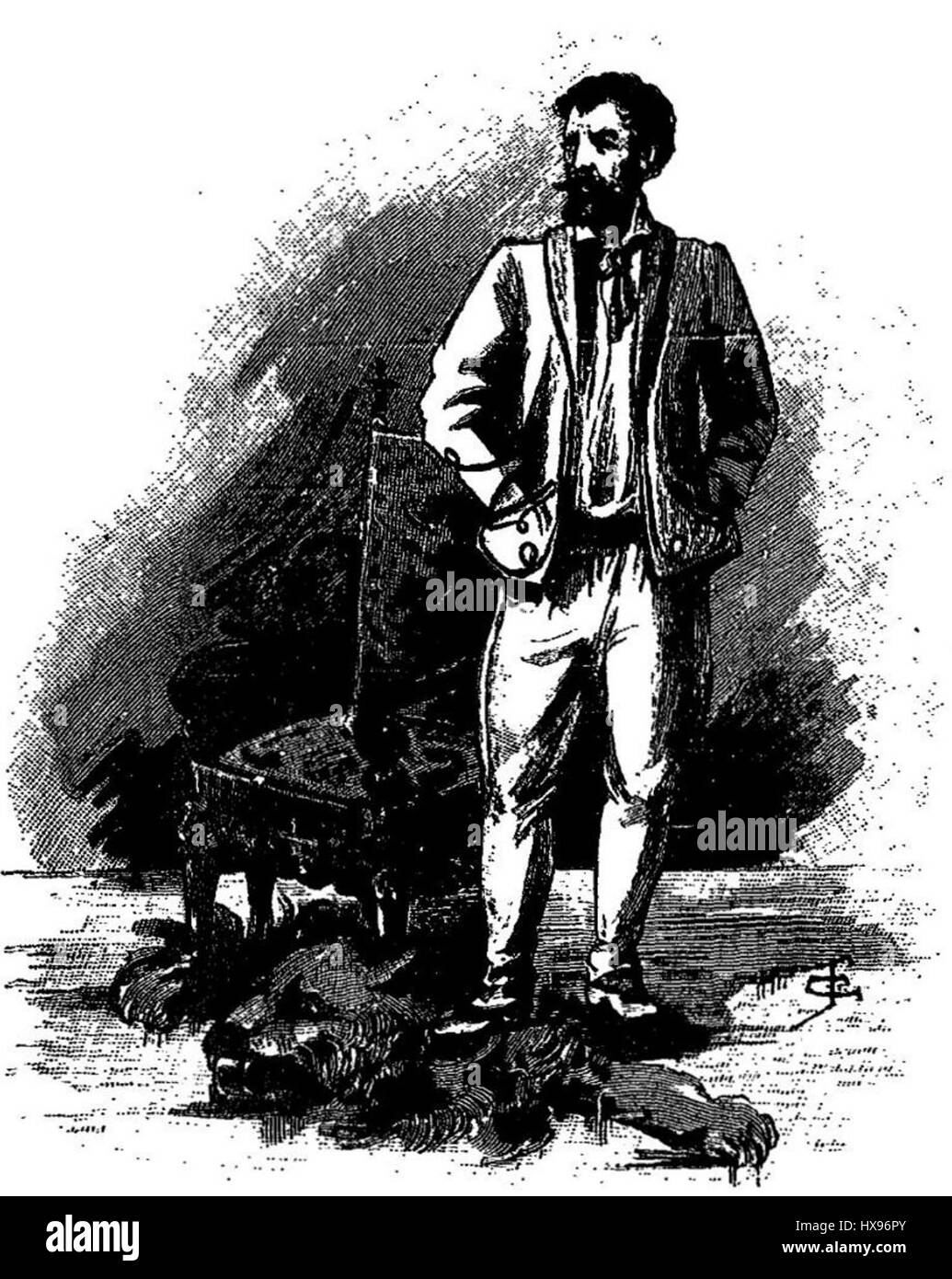 Dieses französische Werk aus dem 19. Jahrhundert, „Voyages abracadabrants du gros Philéas de Pitray“, folgt den fantastischen Reisen der Figur Philéas de Pitray. Es ist eine spielerische und fantasievolle Erzählung, die von Abenteuerfiktion und Satire beeinflusst wird. Stockfoto