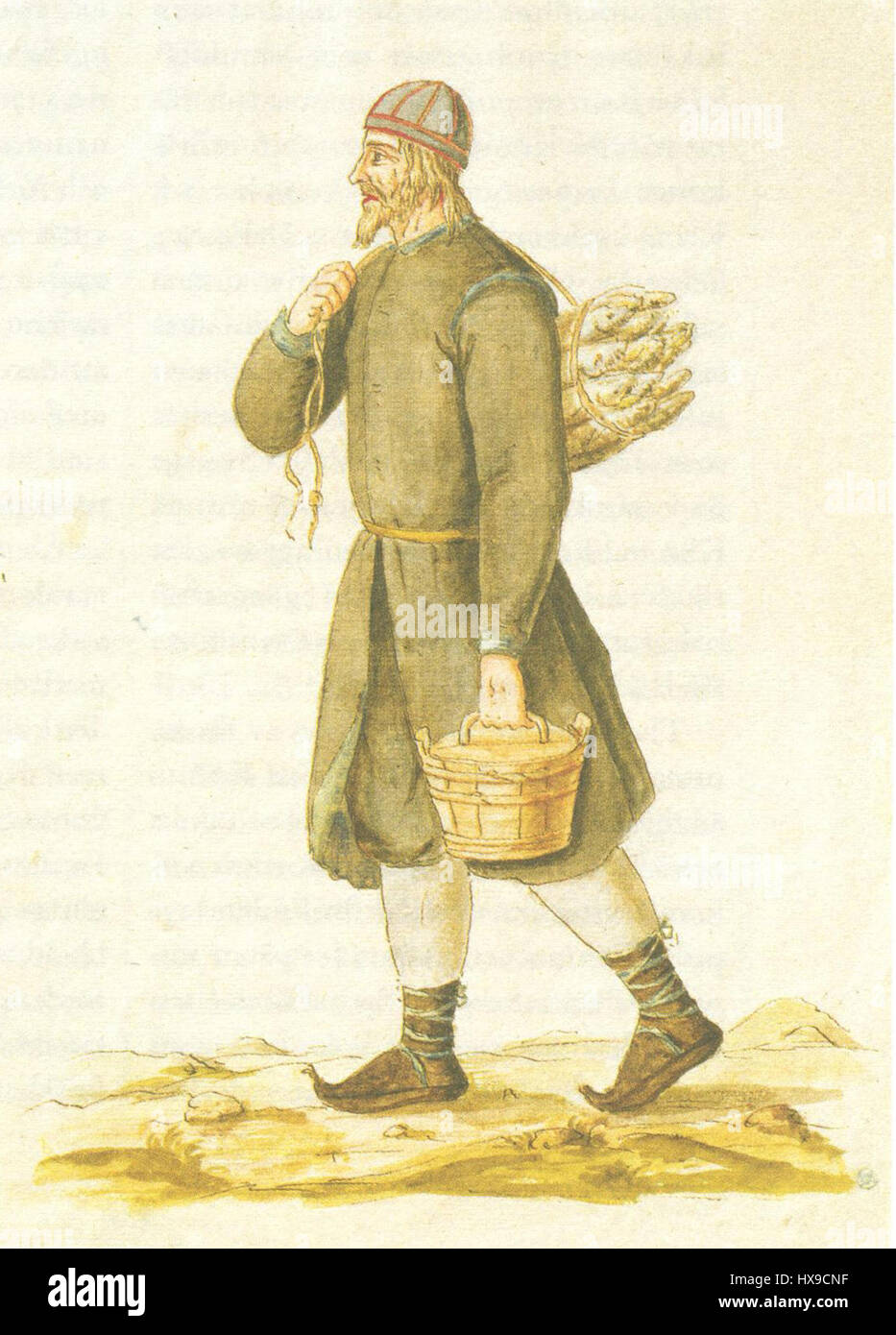 C396sterbottnisk Bonde Ulo Stockfoto