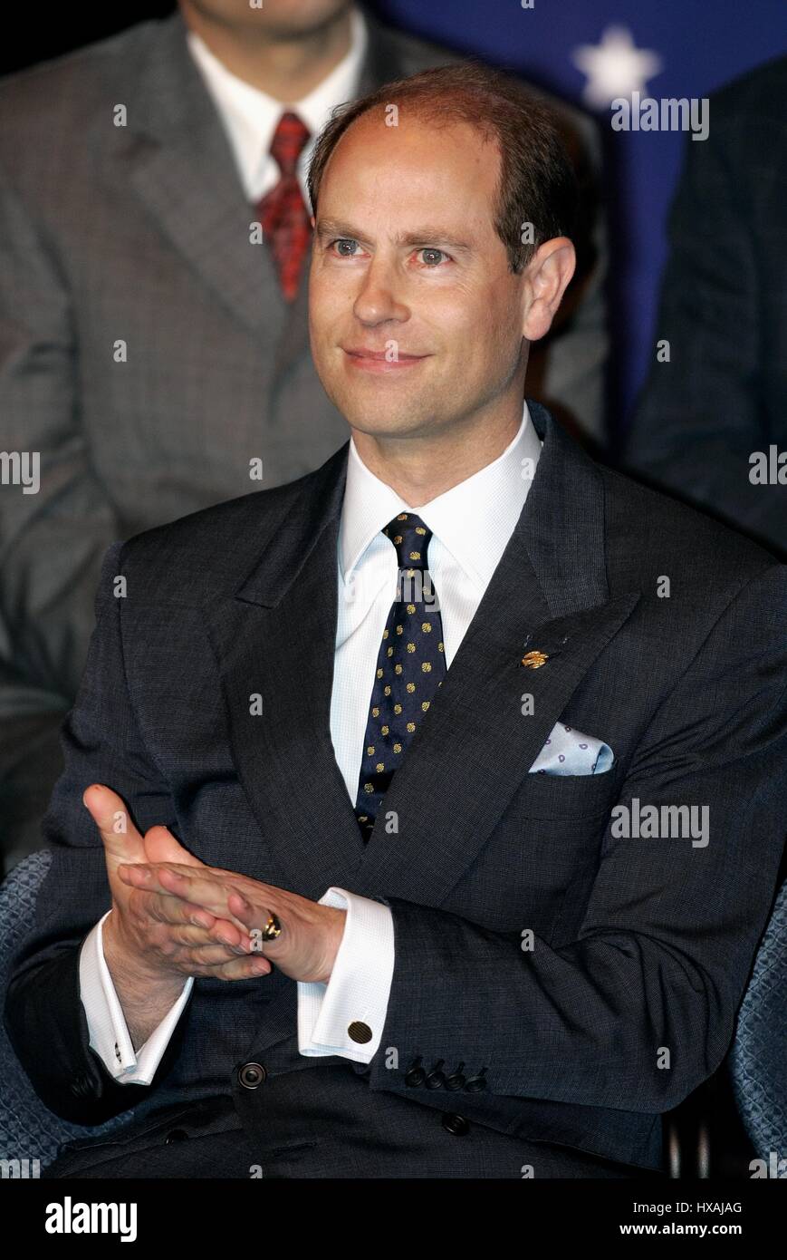 Prinz EDWARD EARL OF WESSEX EARL OF WESSEX 11. Mai 2007 der Sicht Schule CALABASAS CALIFORNIA USA Stockfoto