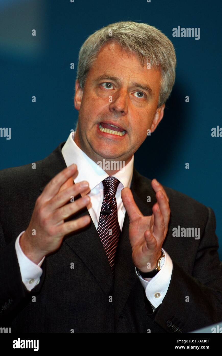 ANDREW LANSLEY MP Schatten GESUNDHEITSMINISTER 2. Oktober 2006 BICC BOURNEMOUTH ENGLAND Stockfoto