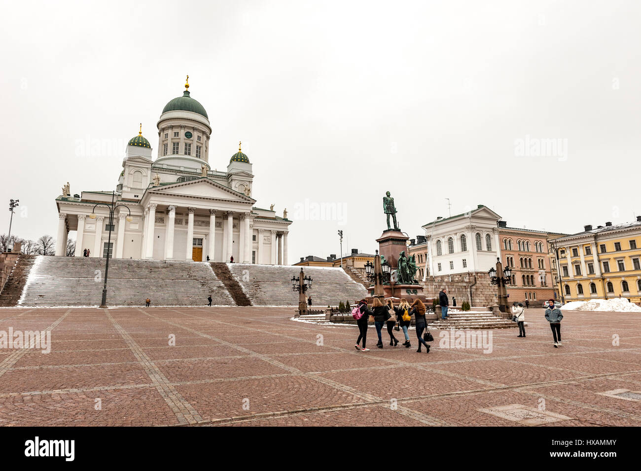 Lutherische Kathedrale, Helsinki Stockfoto