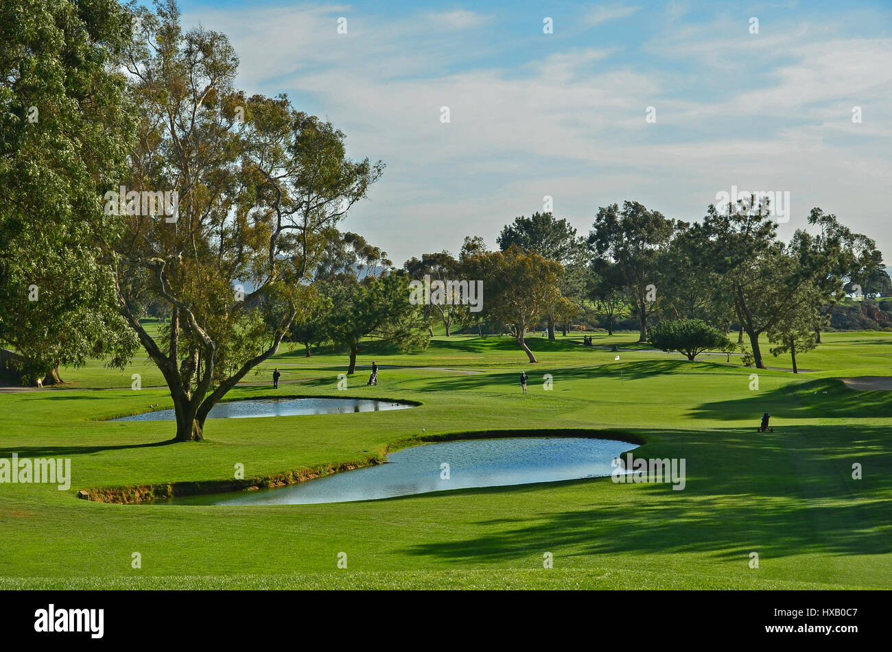 Berühmte San Diego Bereich öffentlicher Golfplatz Stockfoto