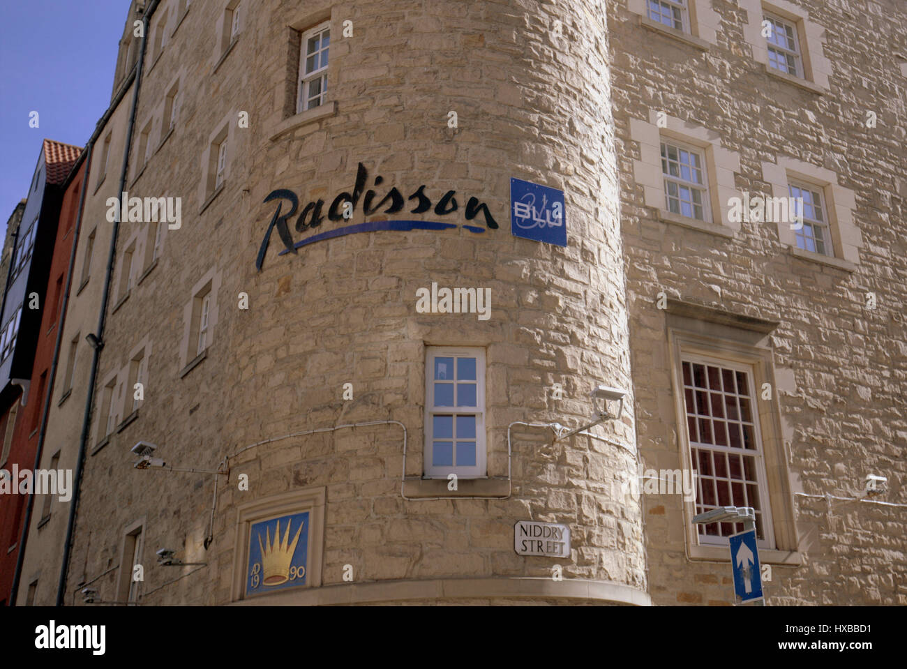 Radisson Blu Edinburgh Stockfoto