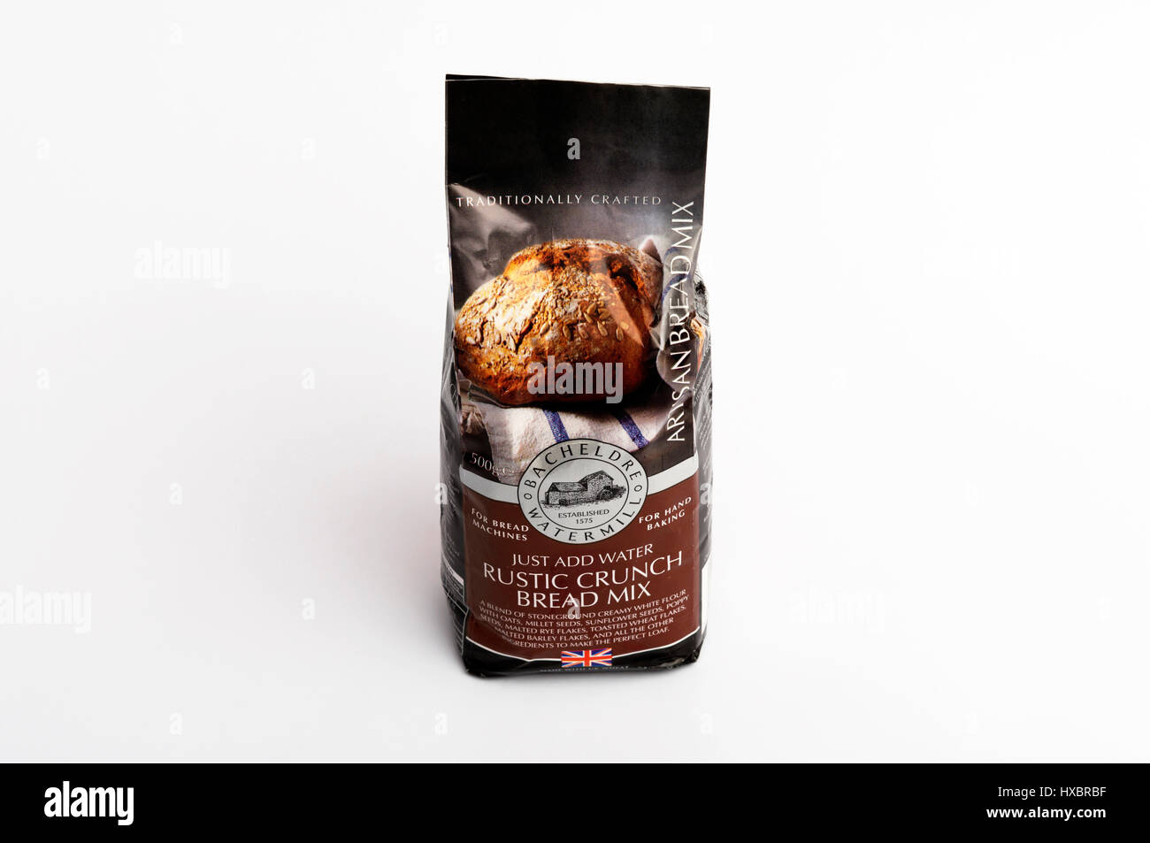 Bacheldre Wassermühle Artisan Brotmischung Stockfoto