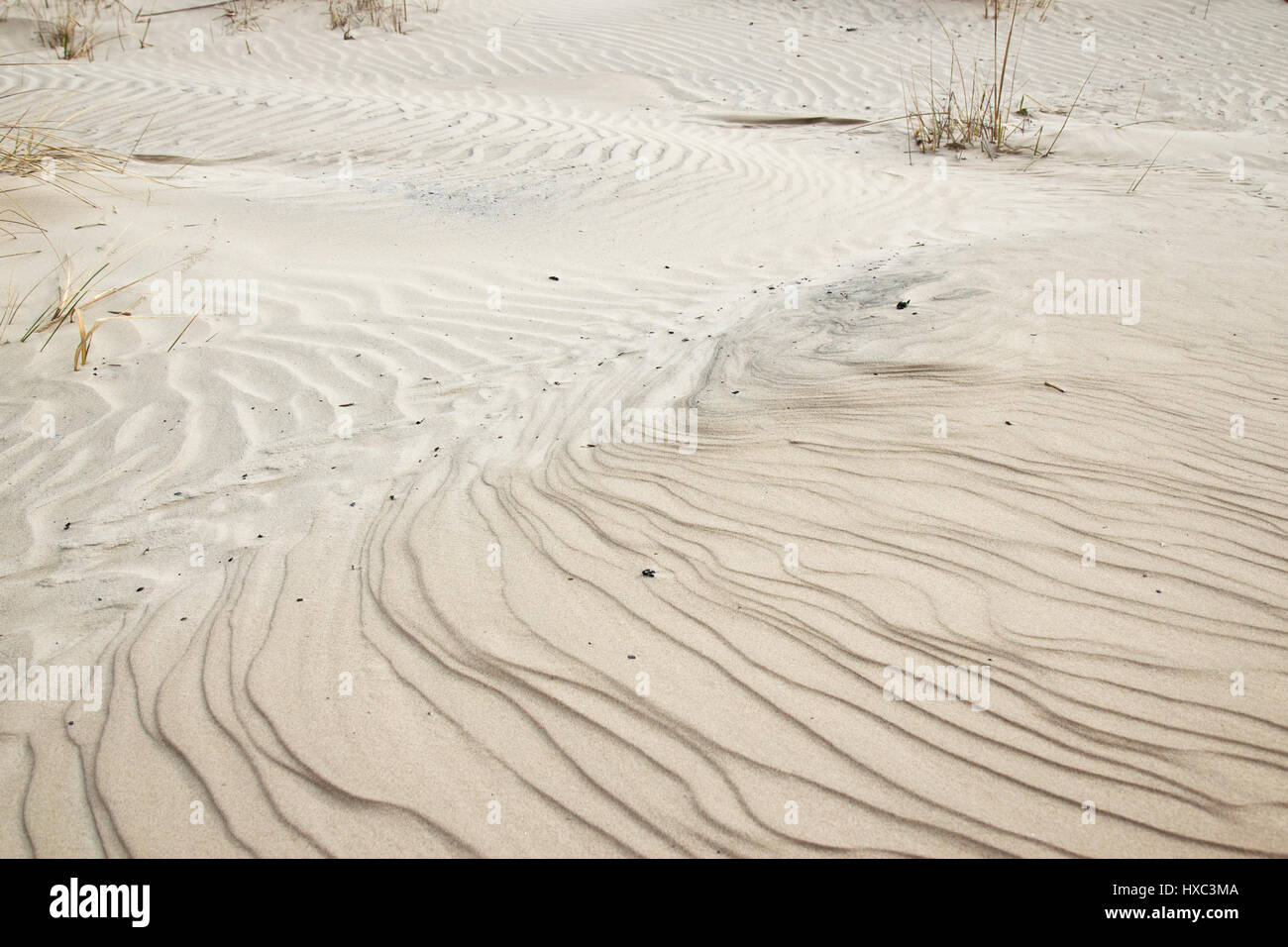 Sand-Muster, Ostsee, Deutschland Stockfoto