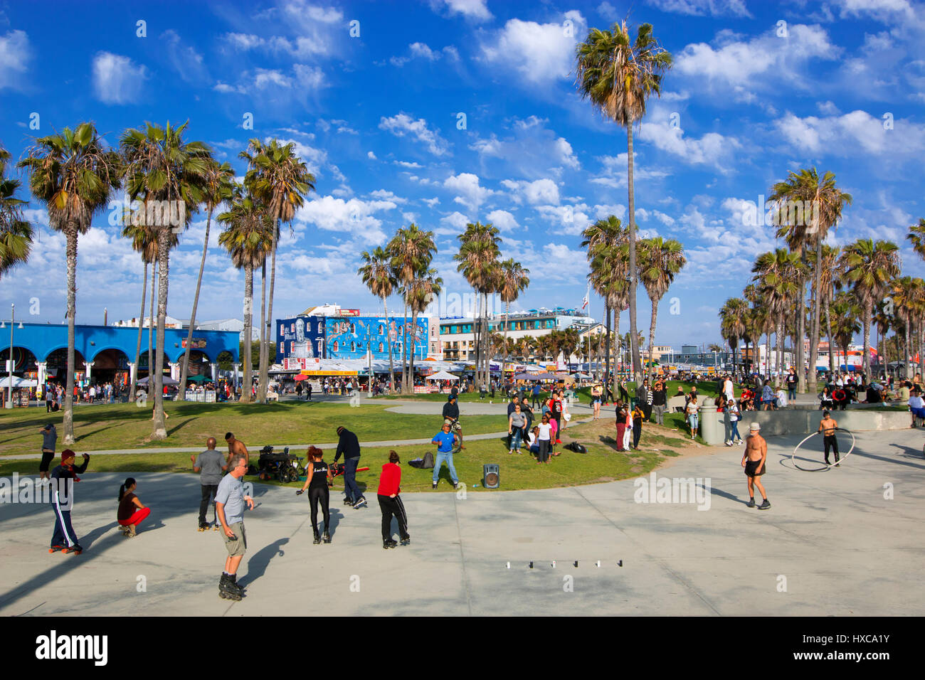 Venice Beach in Los Angeles Stockfoto